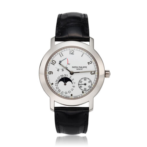 PATEK PHILIPPE WHITE GOLD MOONPHASE POWER RESERVE REF. 5055G Collectability