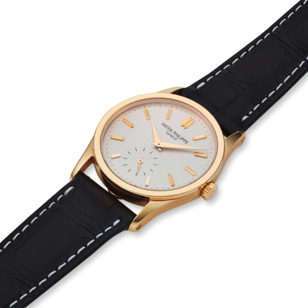 PATEK PHILIPPE PINK GOLD MANUAL CALATRAVA, REF. 3796R