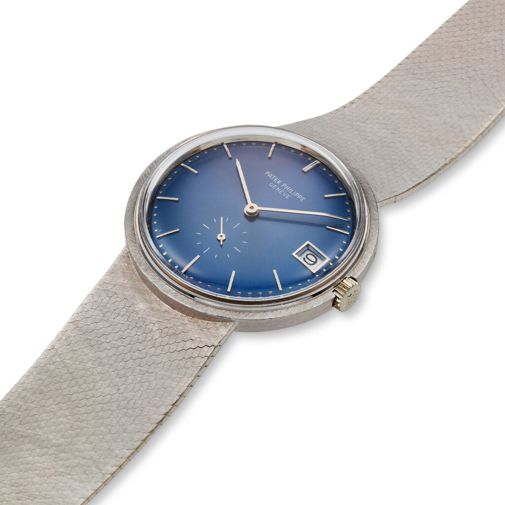 PATEK PHILIPPE WHITE GOLD BRACELET WATCH REF. 3445/6G