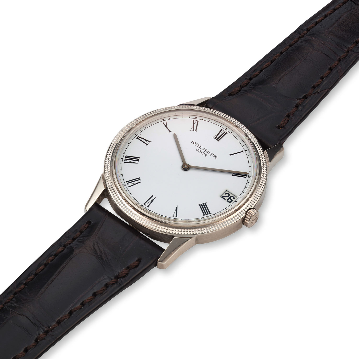 Patek philippe calatrava roman numerals hotsell