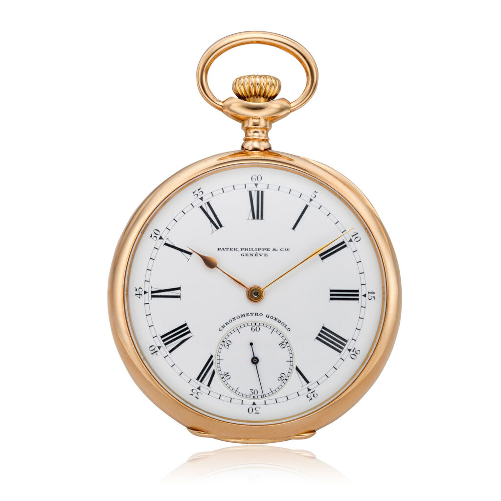 PATEK PHILIPPE ‘CHRONOMETRO GONDOLO’ POCKET WATCH