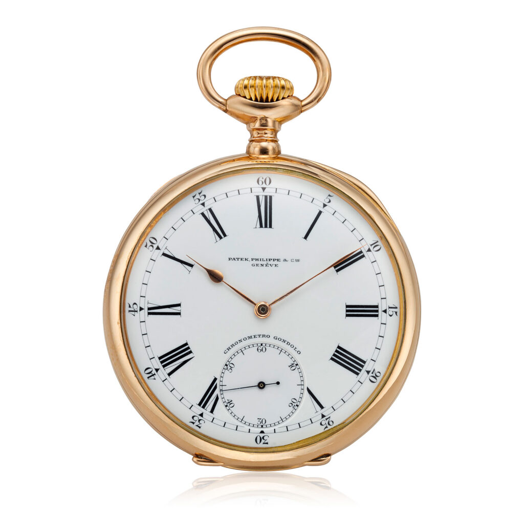 PATEK PHILIPPE ‘CHRONOMETRO GONDOLO’ POCKET WATCH