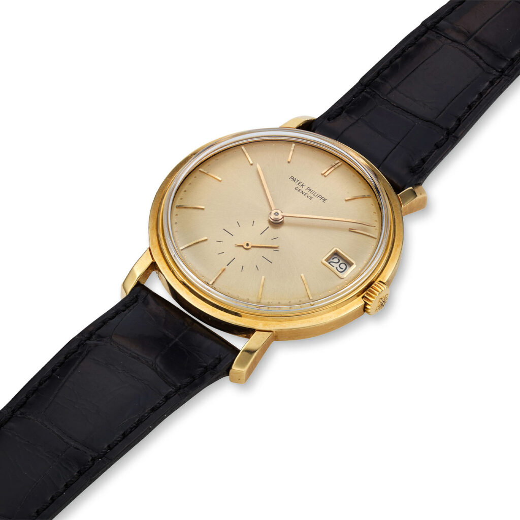 PATEK PHILIPPE SELF-WINDING GILT DIAL REF. 3445J