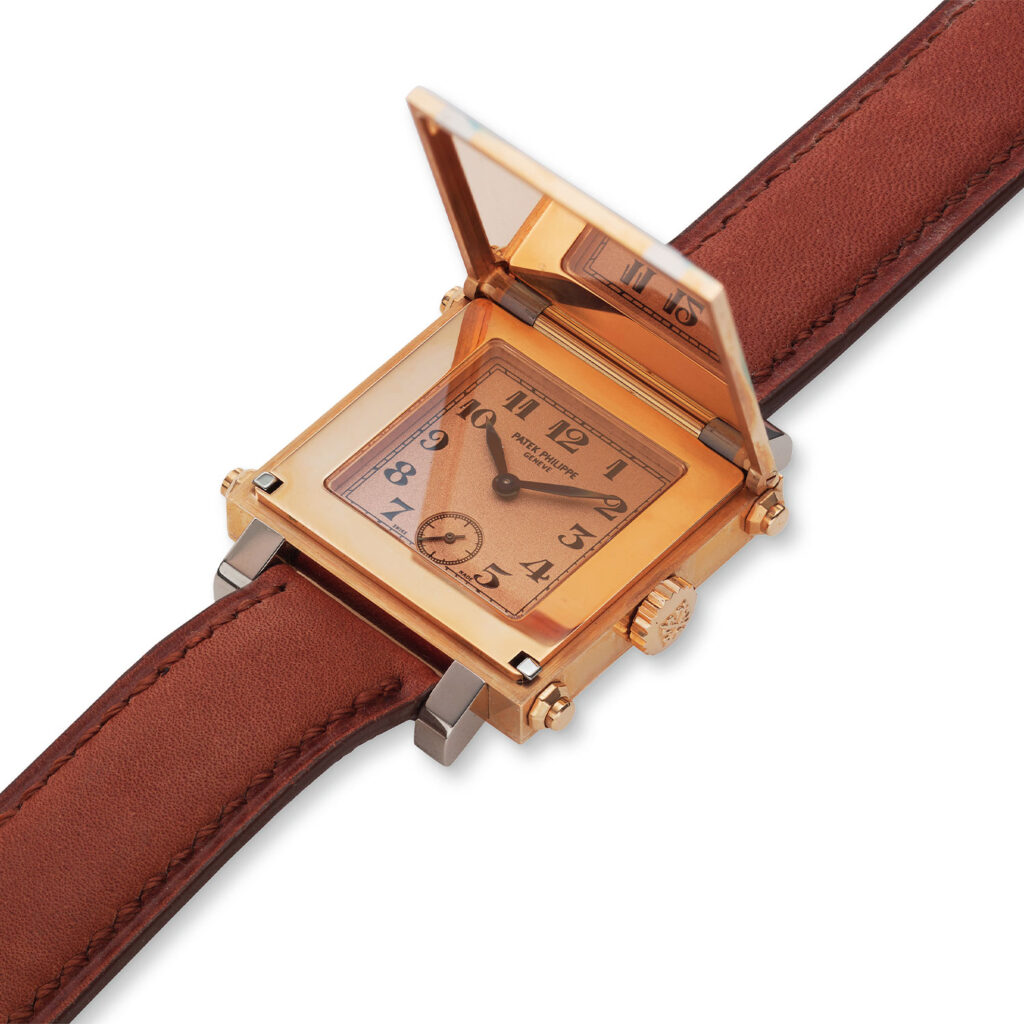 PATEK PHILIPPE ROSE AND WHITE GOLD GONDOLO REF. 5099RG