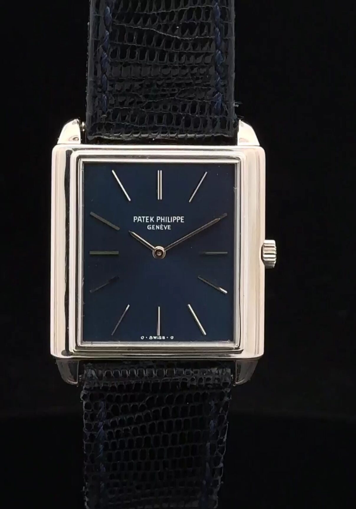 PATEK PHILIPPE RECTANGULAR WRISTWATCH REF. 3671G - Collectability