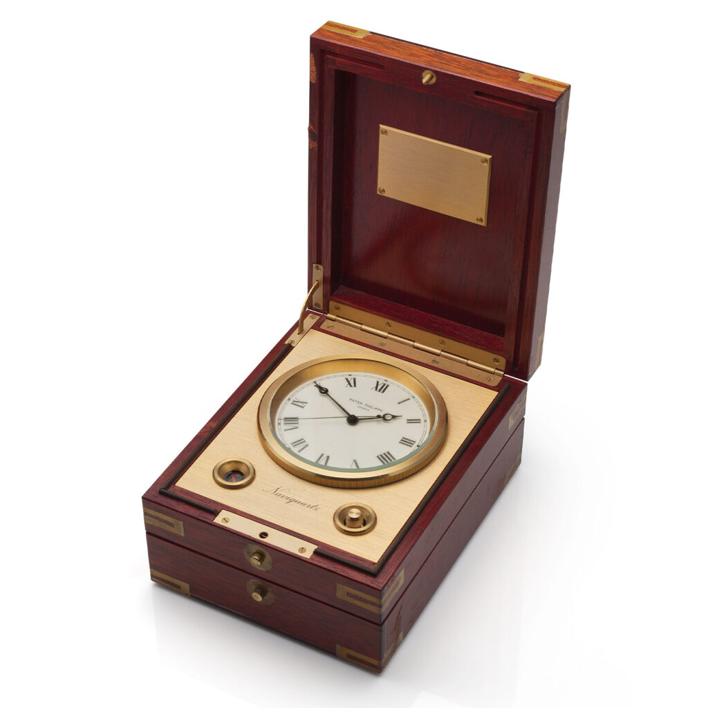 PATEK PHILIPPE NAVIQUARTZ III DESK CLOCK