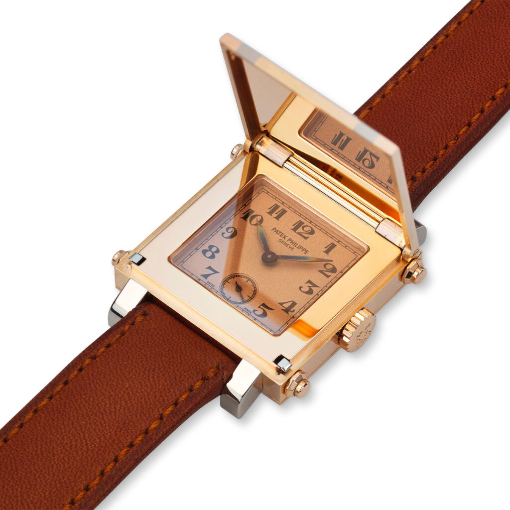 PATEK PHILIPPE ROSE AND WHITE GOLD GONDOLO REF. 5099RG