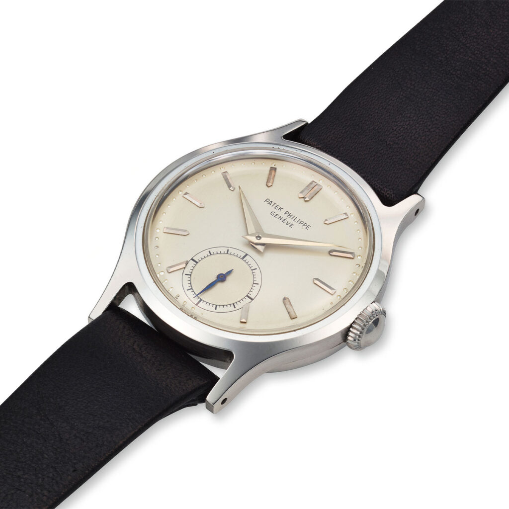 PATEK PHILIPPE STAINLESS STEEL CALATRAVA REF. 565A