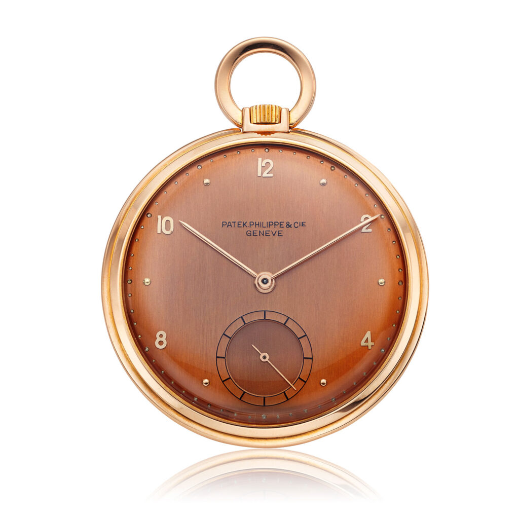 PATEK PHILIPPE ROSE GOLD POCKET WATCH, REF. 751R