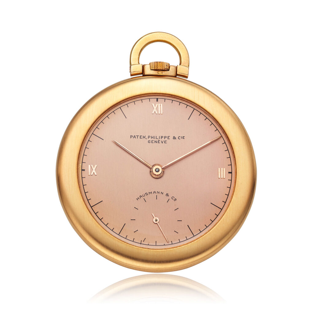 PATEK PHILIPPE ROSE GOLD POCKET WATCH