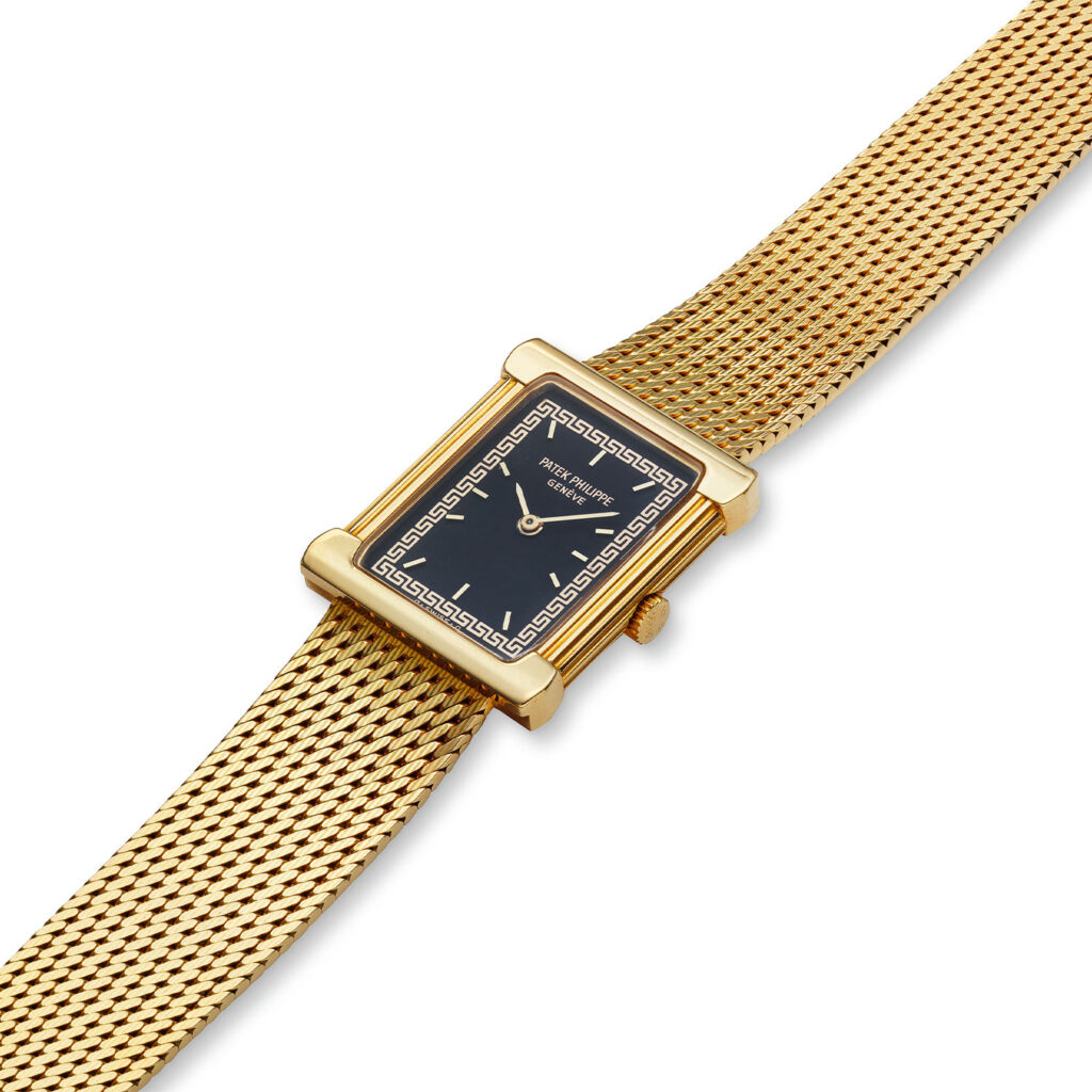 PATEK PHILIPPE YELLOW GOLD BRACELET WATCH REF. 4631/1J