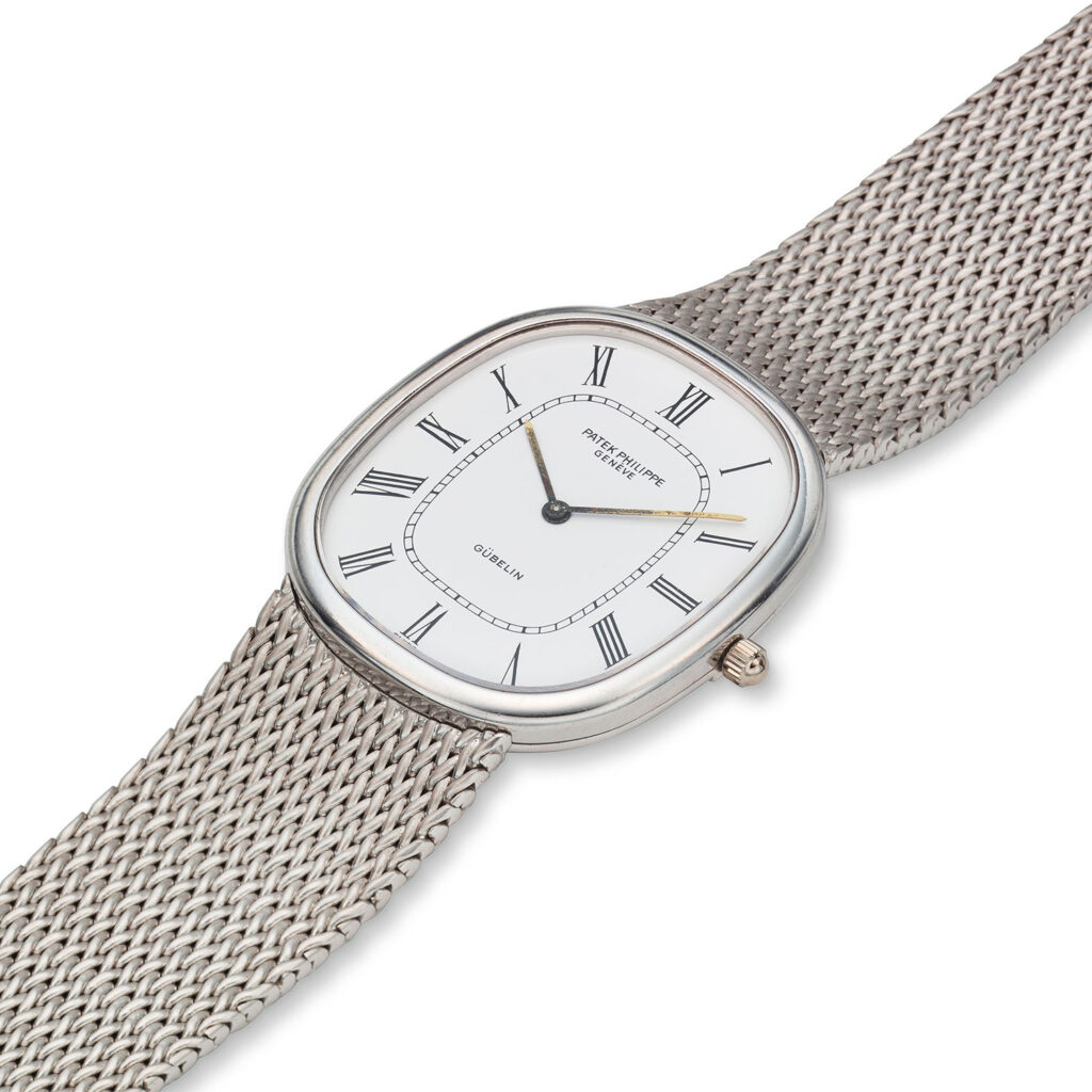 PATEK PHILIPPE WHITE GOLD ELLIPSE BRACELET REF. 3738/1G