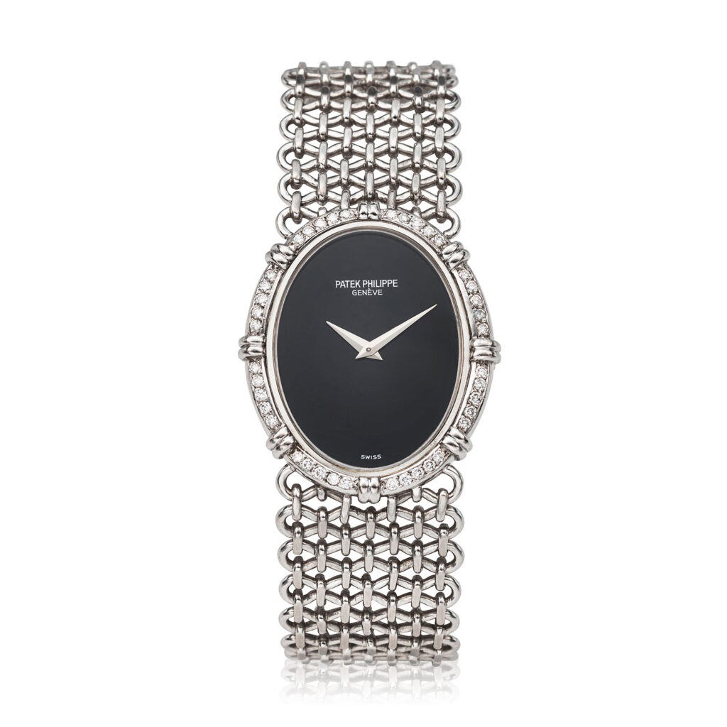 PATEK PHILIPPE WHITE GOLD AND DIAMOND BRACELET WATCH REF. 4286/2G