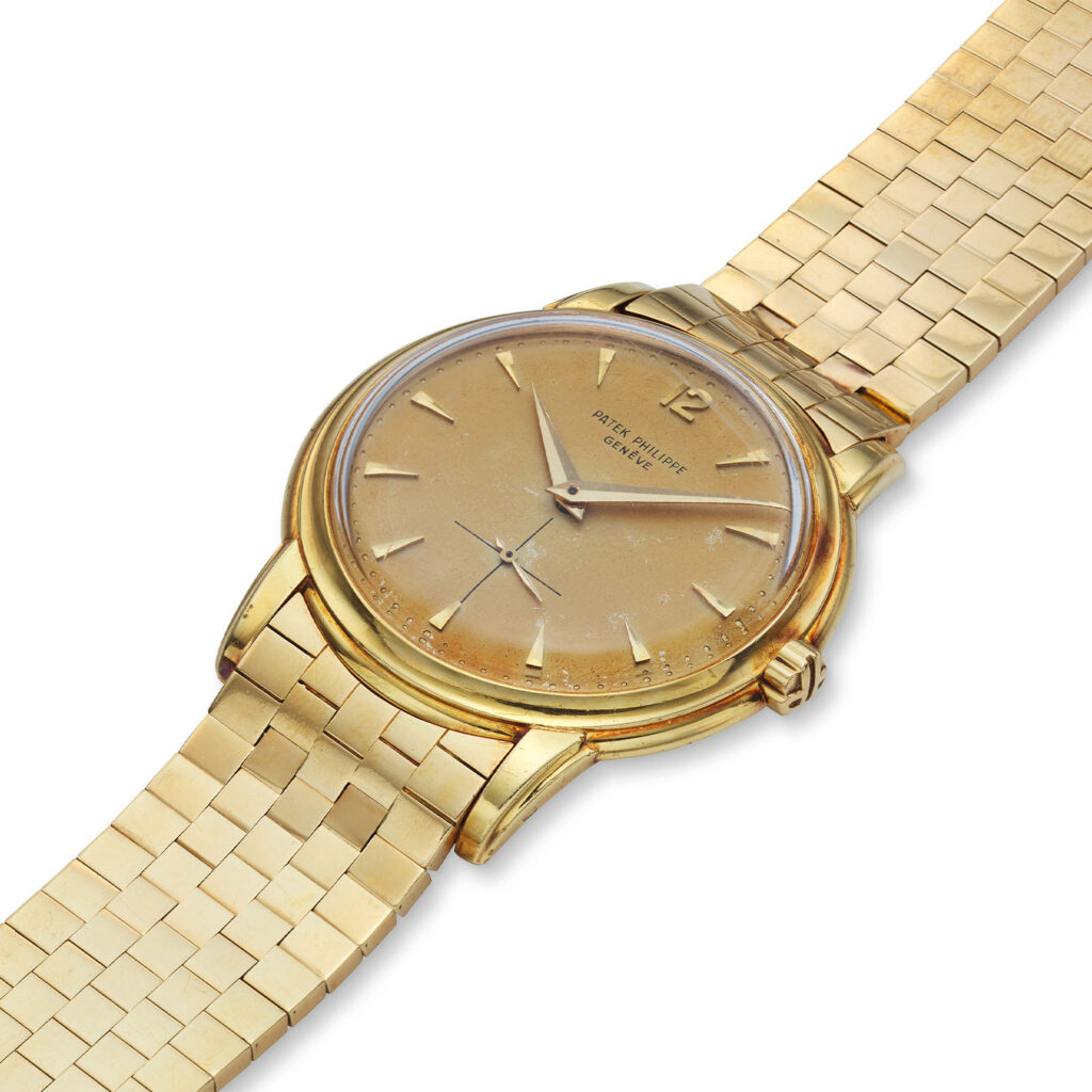 PATEK PHILIPPE YELLOW GOLD BRACELET WATCH REF. 2551J