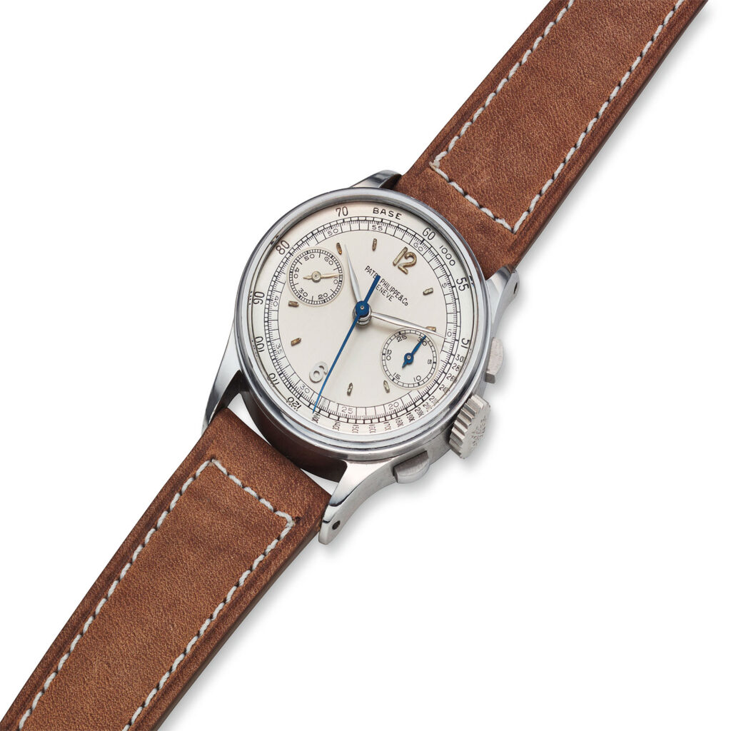 PATEK PHILIPPE STEEL REF. 130A WITH TACHOMETER