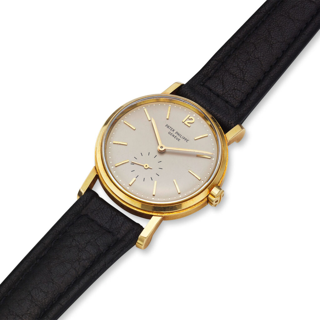 PATEK PHILIPPE YELLOW GOLD SELF-WINDING WATCH REF. 3435J