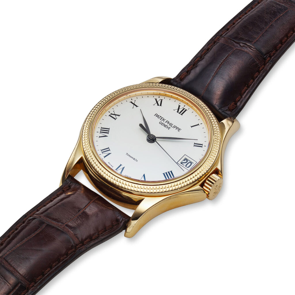PATEK PHILIPPE YELLOW GOLD CALATRAVA REF. 5117J