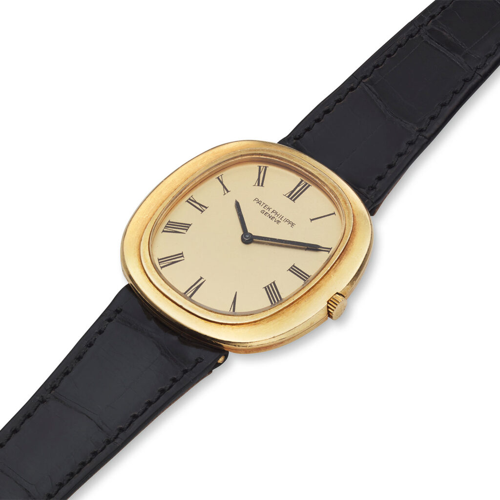 PATEK PHILIPPE YELLOW GOLD REF. 3589J 'GRAND ELLIPSE'