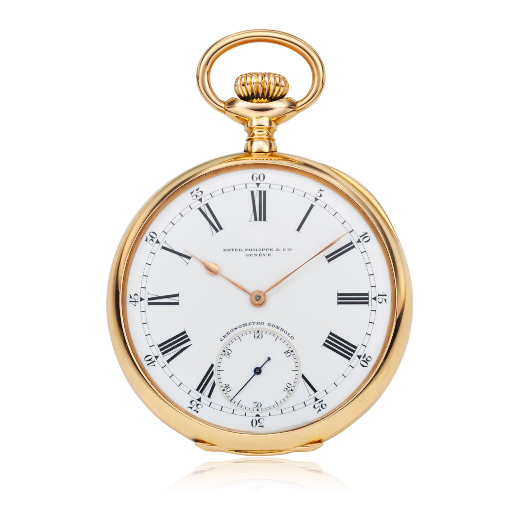 PATEK PHILIPPE ‘CHRONOMETRO GONDOLO’ POCKET WATCH