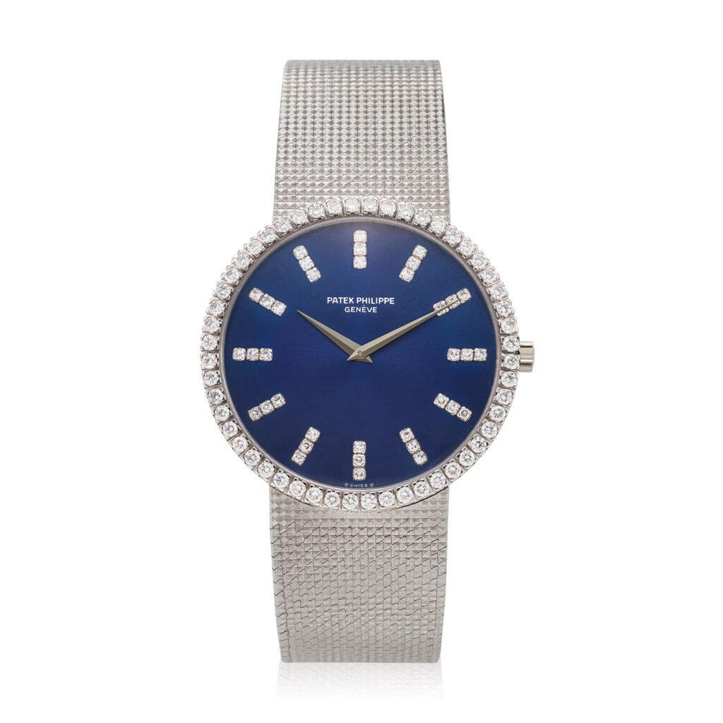 PATEK PHILIPPE SELF-WINDING BRACELET WATCH, REF. 3588/7G