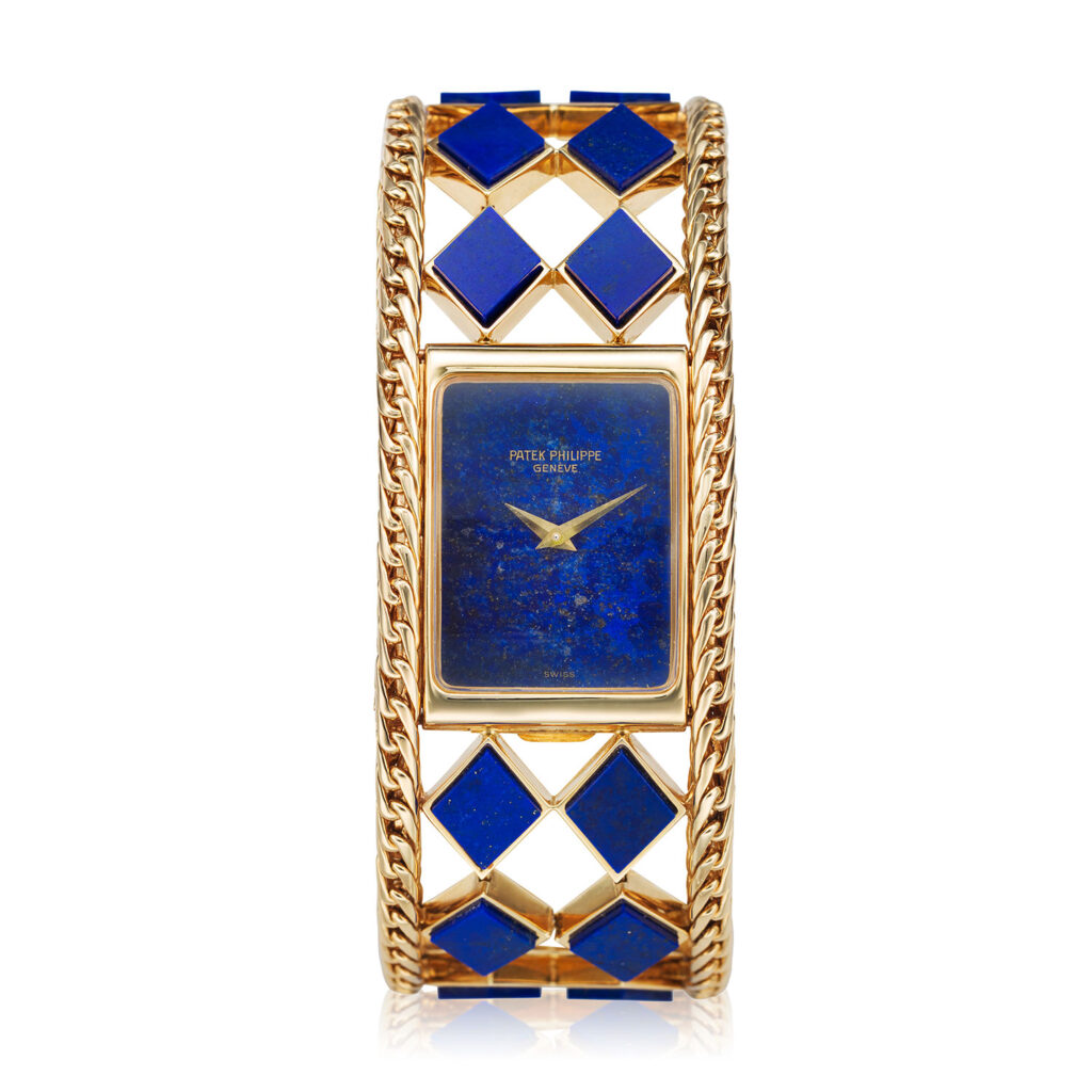 PATEK PHILIPPE LAPIS LAZULI BRACELET WATCH REF. 4241/906J