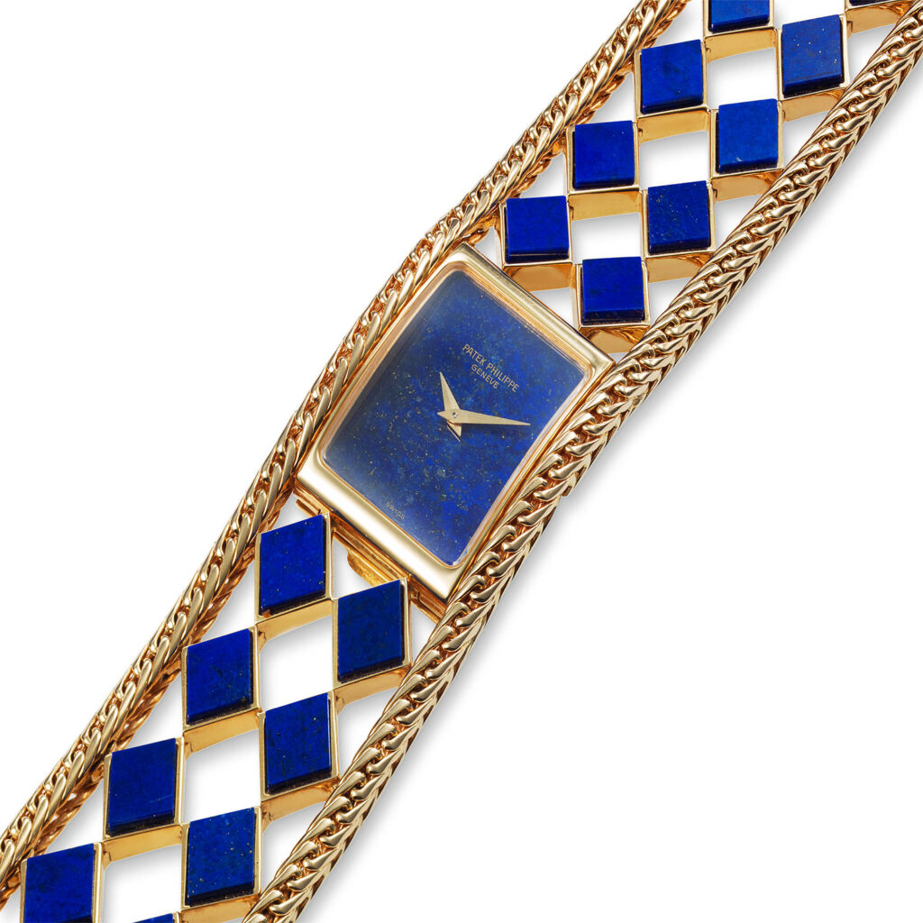PATEK PHILIPPE LAPIS LAZULI BRACELET WATCH REF. 4241/906J
