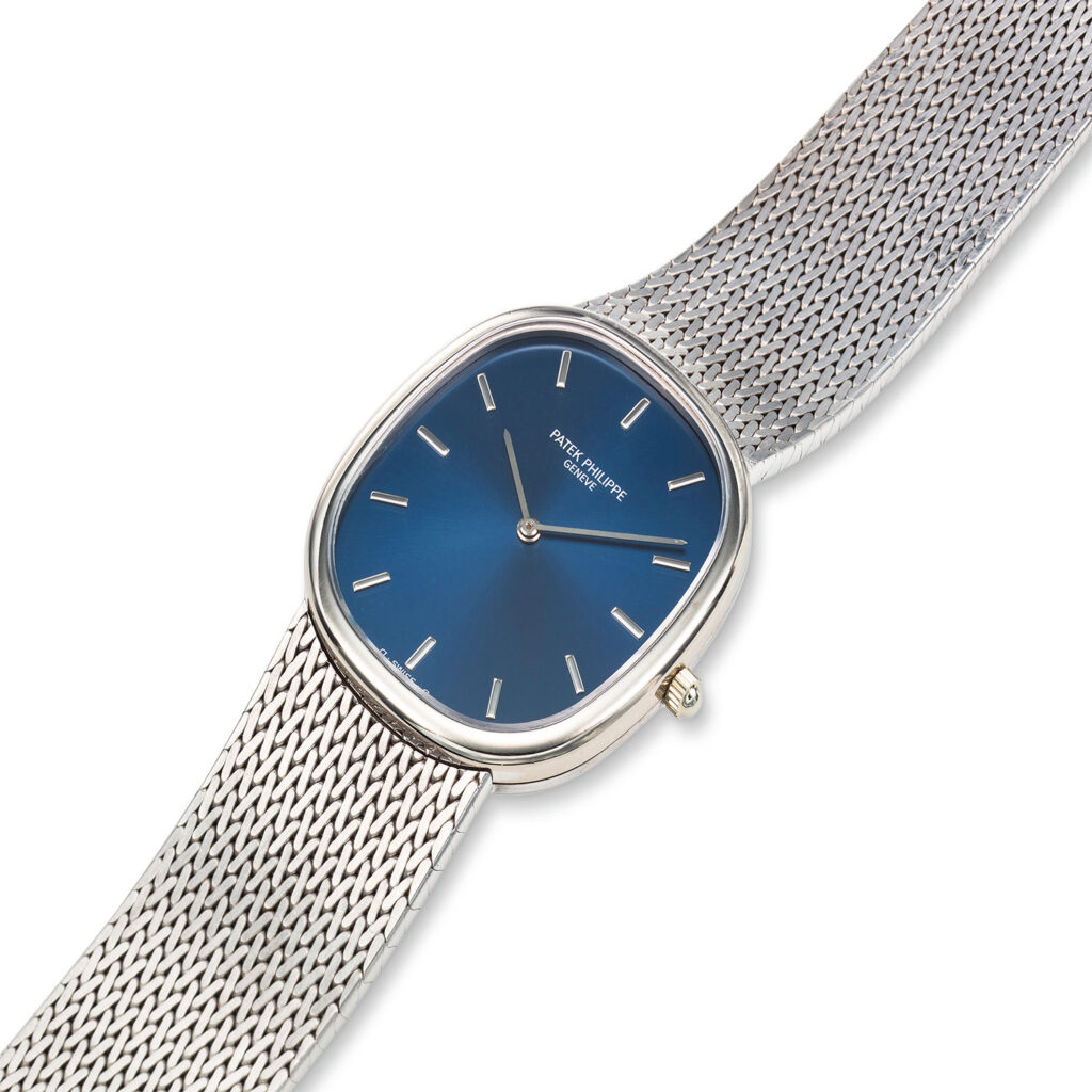 PATEK PHILIPPE WHITE GOLD ELLIPSE BRACELET REF. 3738/1G