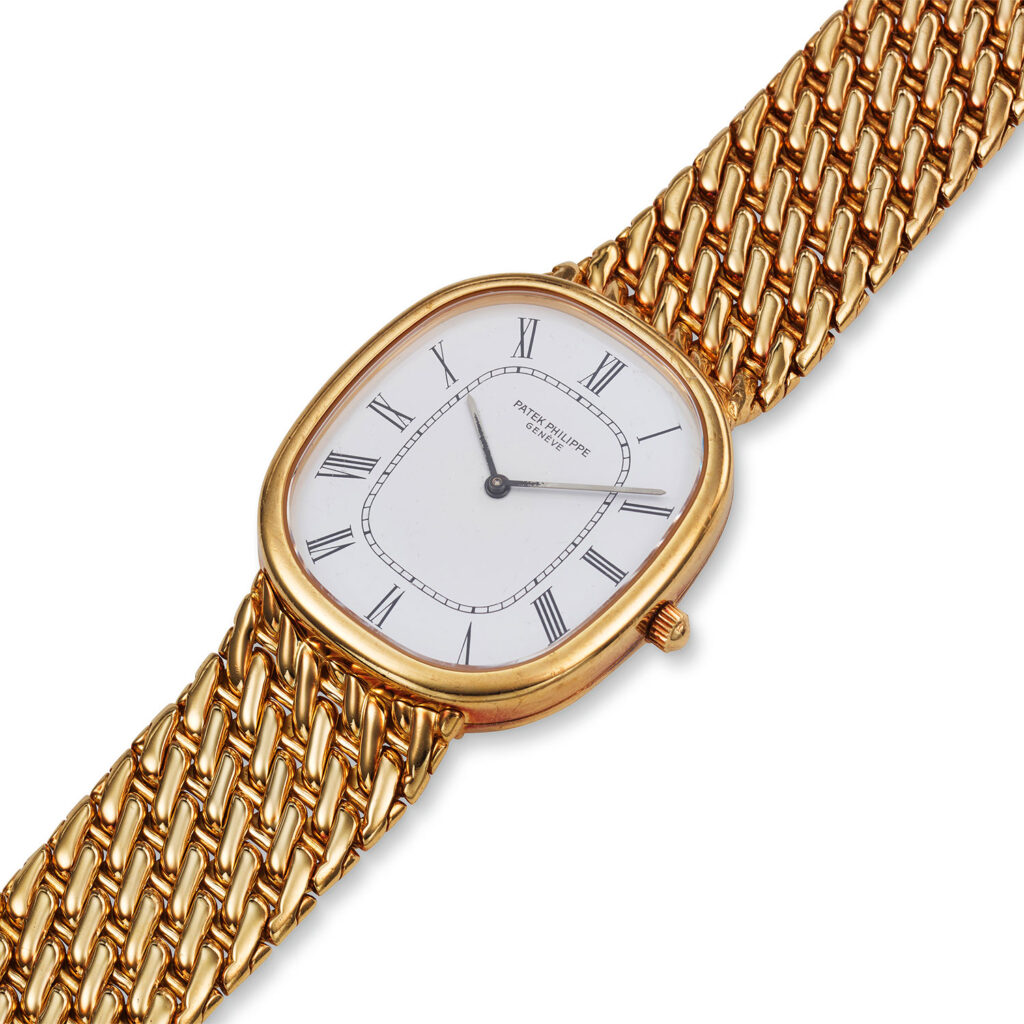 PATEK PHILIPPE YELLOW GOLD ELLIPSE BRACELET REF. 3738/117J