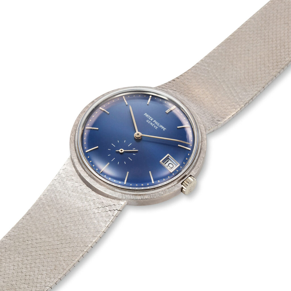 PATEK PHILIPPE WHITE GOLD BRACELET WATCH REF. 3445/6G