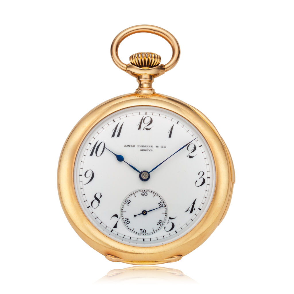 PATEK PHILIPPE MINUTE REPEATING POCKET WATCH