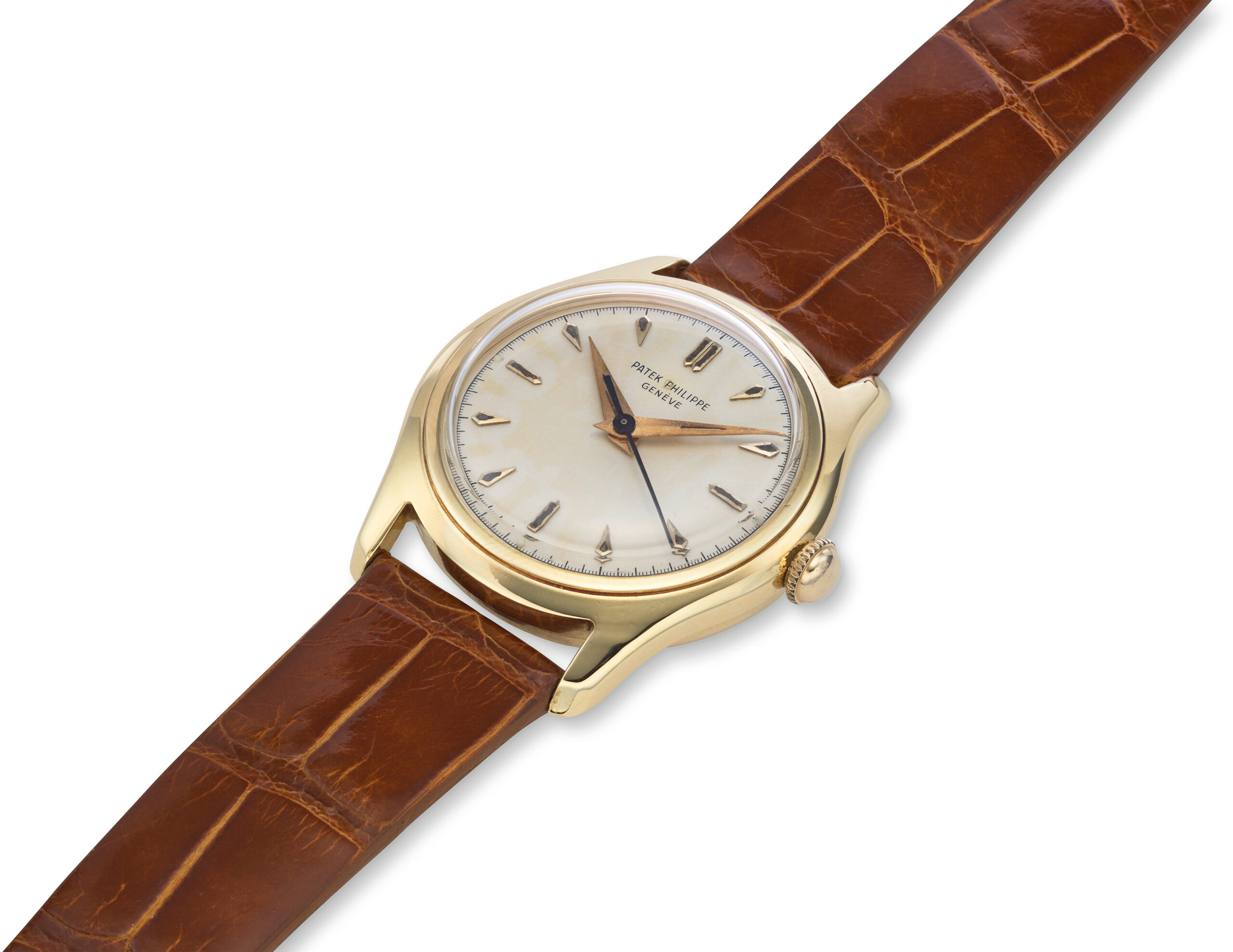 PATEK PHILIPPE YELLOW GOLD SCREW-BACK REF. 2533J