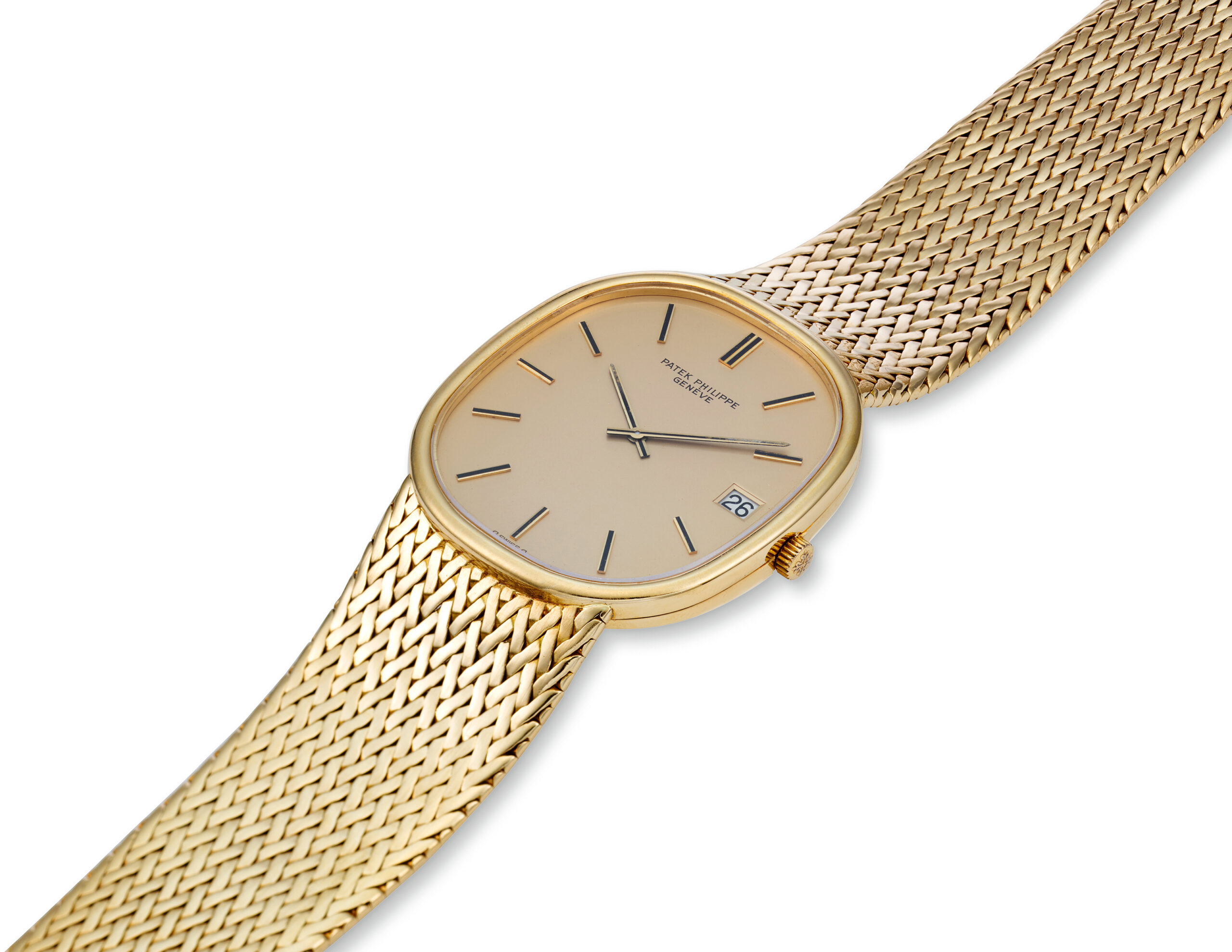 PATEK PHILIPPE ELLIPSE BRACELET WATCH, REF. 3605/1J