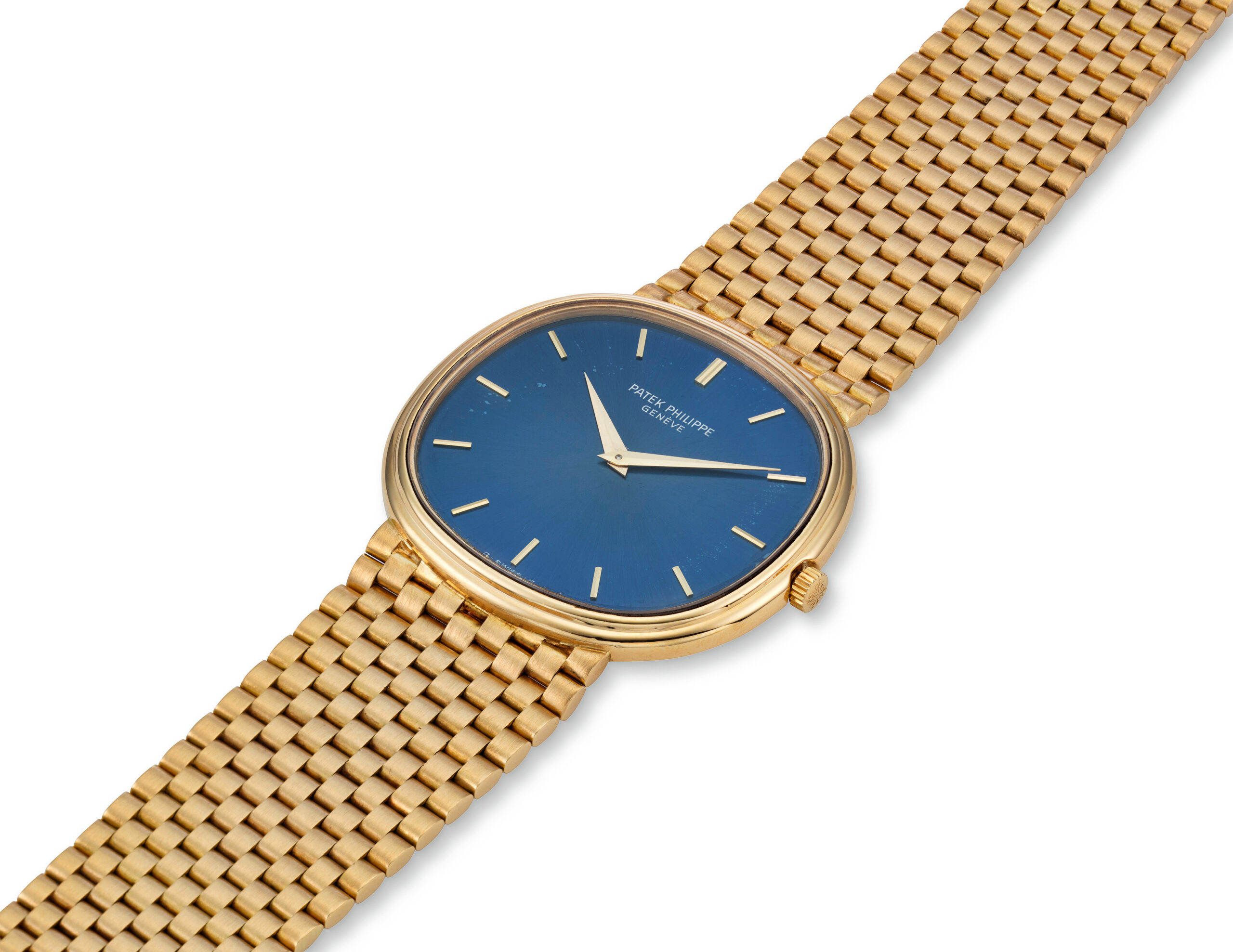 PATEK PHILIPPE SELF-WINDING ‘GOLDEN CIRCLE’ BRACELET WATCH, REF. 3739/2J