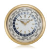 PATEK PHILIPPE GILT METAL WORLDTIME CLOCK