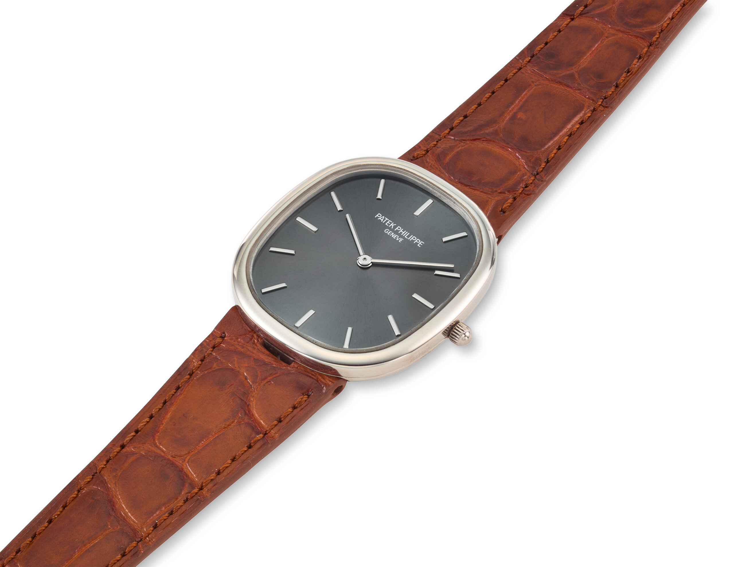 PATEK PHILIPPE WHITE GOLD GOLDEN ELLIPSE REF. 3738/100G-012