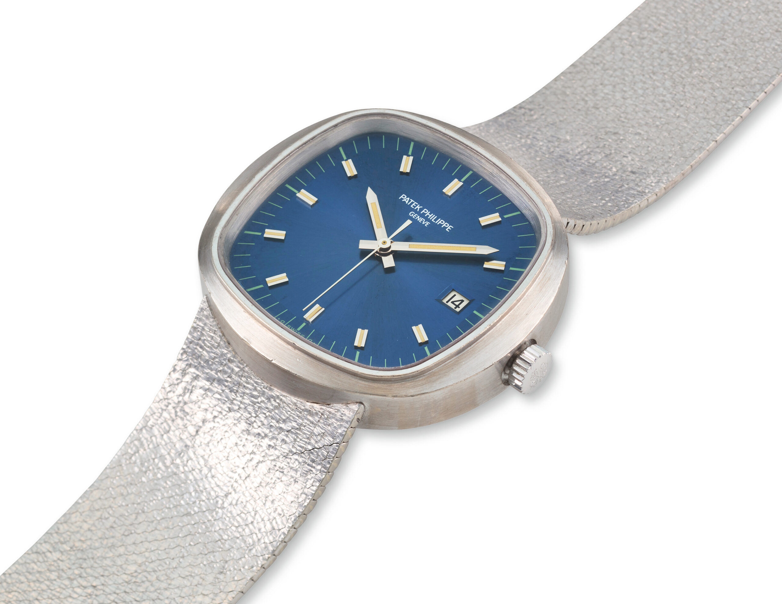 PATEK PHILIPPE BETA 21 BRACELET WATCH REF. 3587/1G