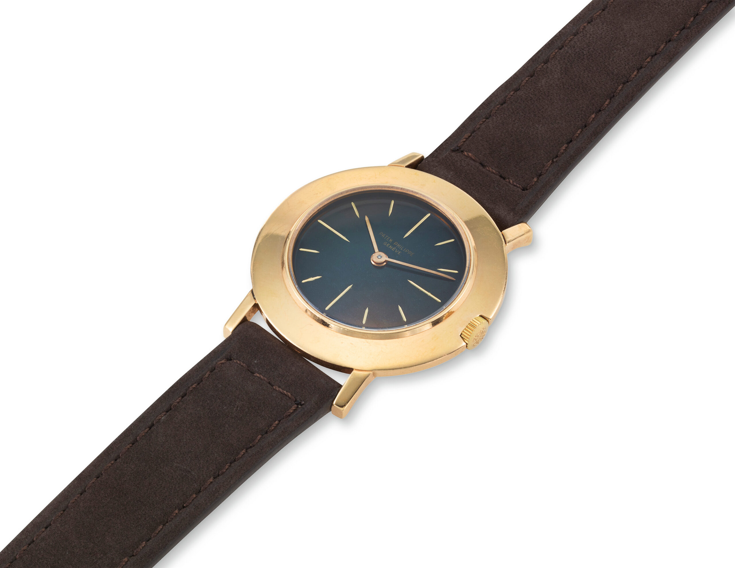 PATEK PHILIPPE ROSE GOLD REF. 2594R WITH BLACK DIAL