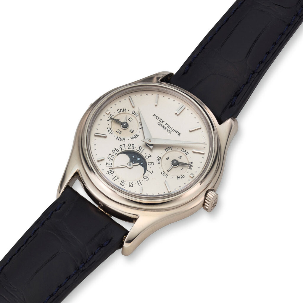 AN EXCEPTIONAL FULL SET FIRST SERIES REF. 3940G PATEK PHILIPPE WHITE GOLD PERPETUAL CALENDAR