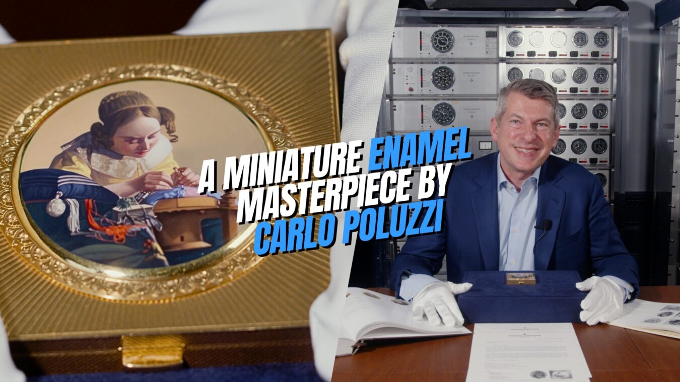 A miniature enamel masterpiece by Carlo Poluzzi
