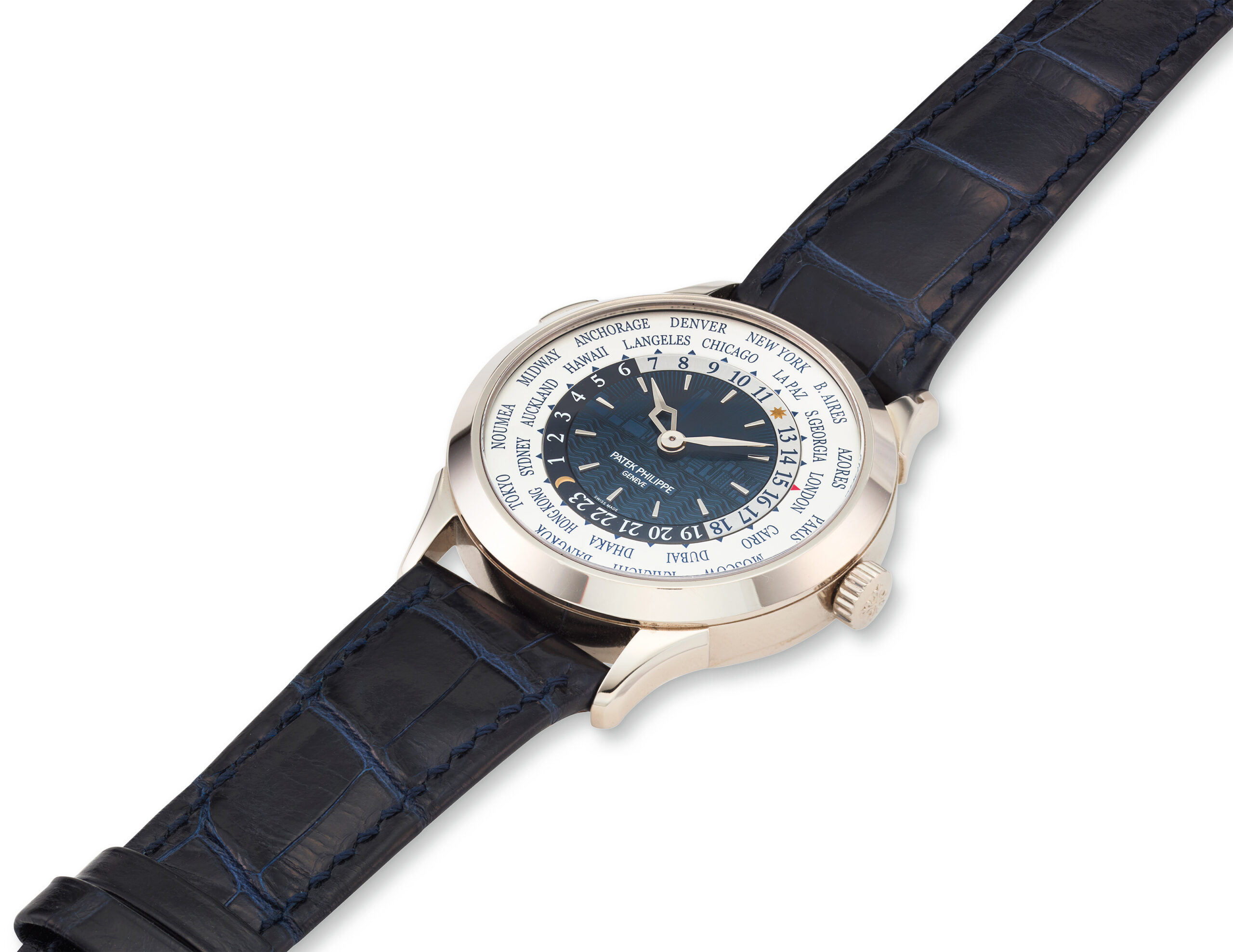 PATEK PHILIPPE LIMITED EDITION WHITE GOLD WORLD TIME REF. 5230G-010