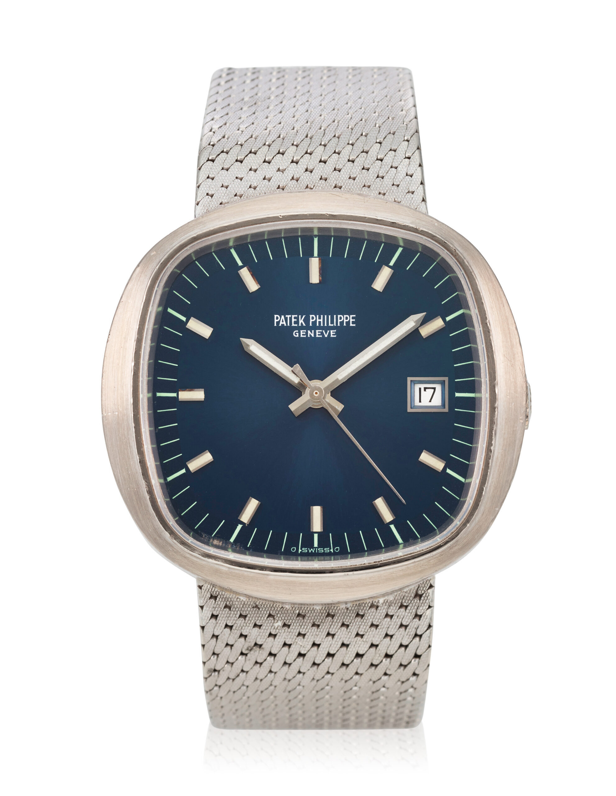 PATEK PHILIPPE BETA 21 WHITE GOLD BRACELET WATCH REF. 3587/3G