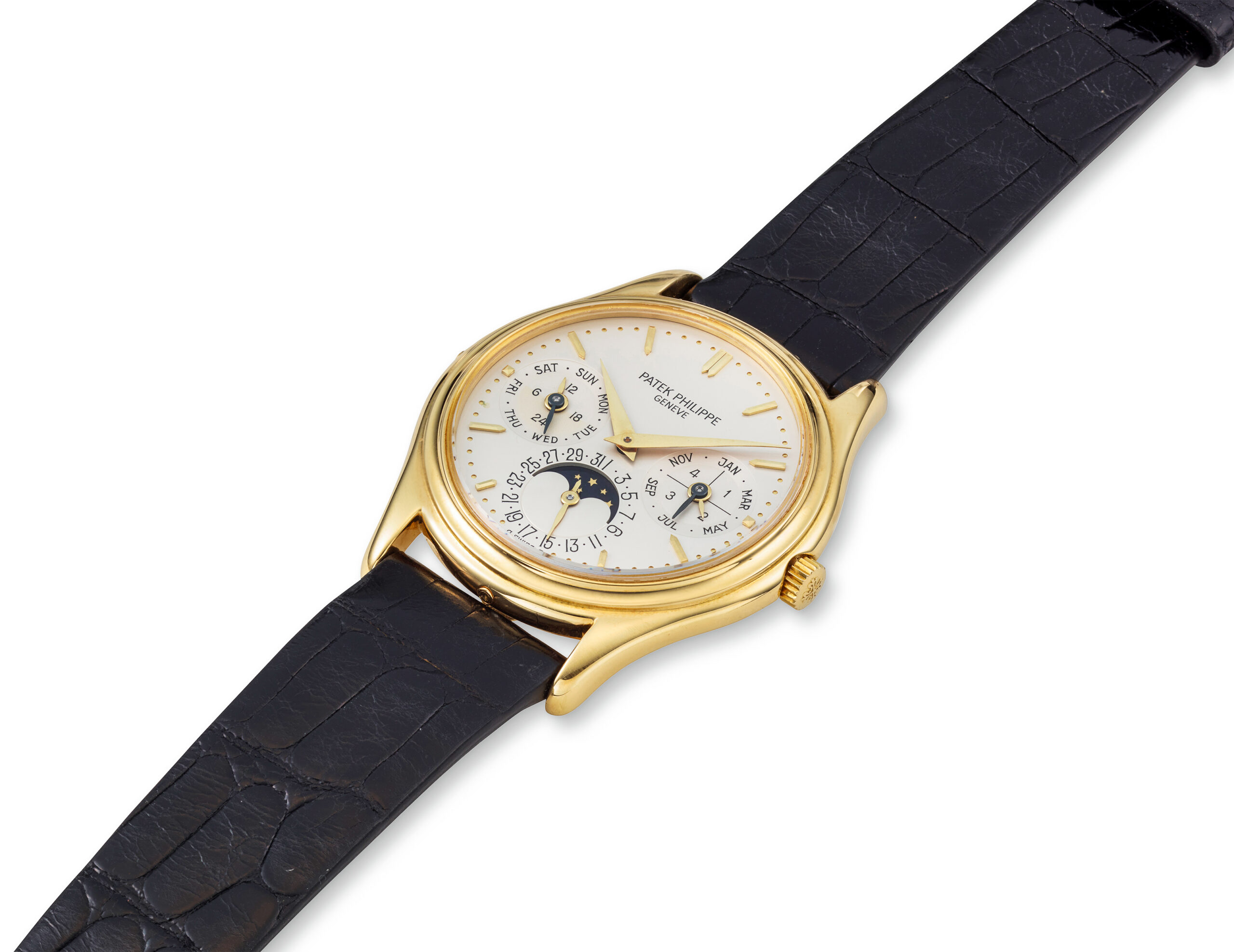 PATEK PHILIPPE YELLOW GOLD PERPETUAL CALENDAR, REF. 3940J