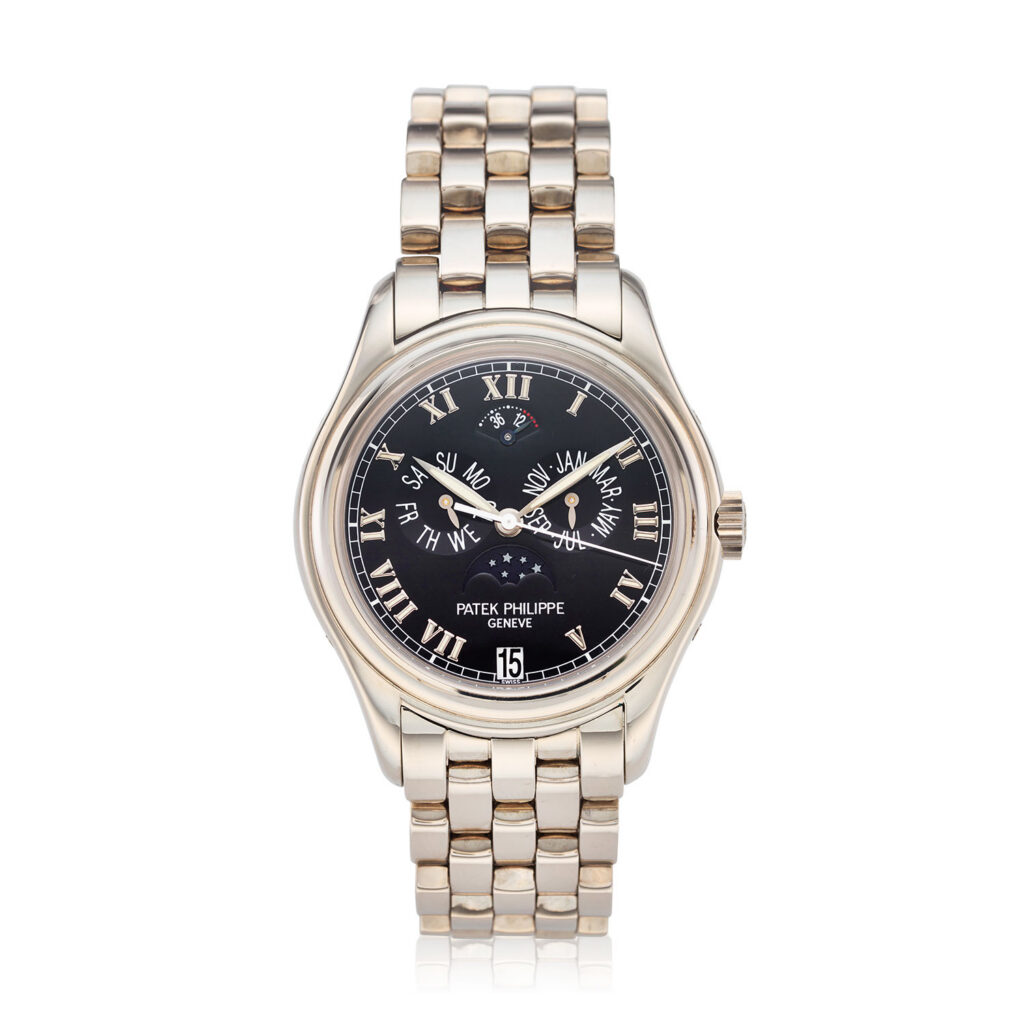 PATEK PHILIPPE ANNUAL CALENDAR REF. 5036/1G WITH BLACK ROMAN DIAL
